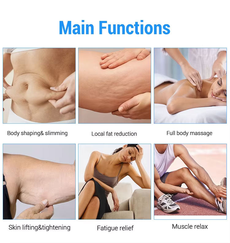 New Technology G8 Muscle Vibration Massage Weight Loss Electric Body Shaping Slimming Anti Cellulite With Vacuum Machine