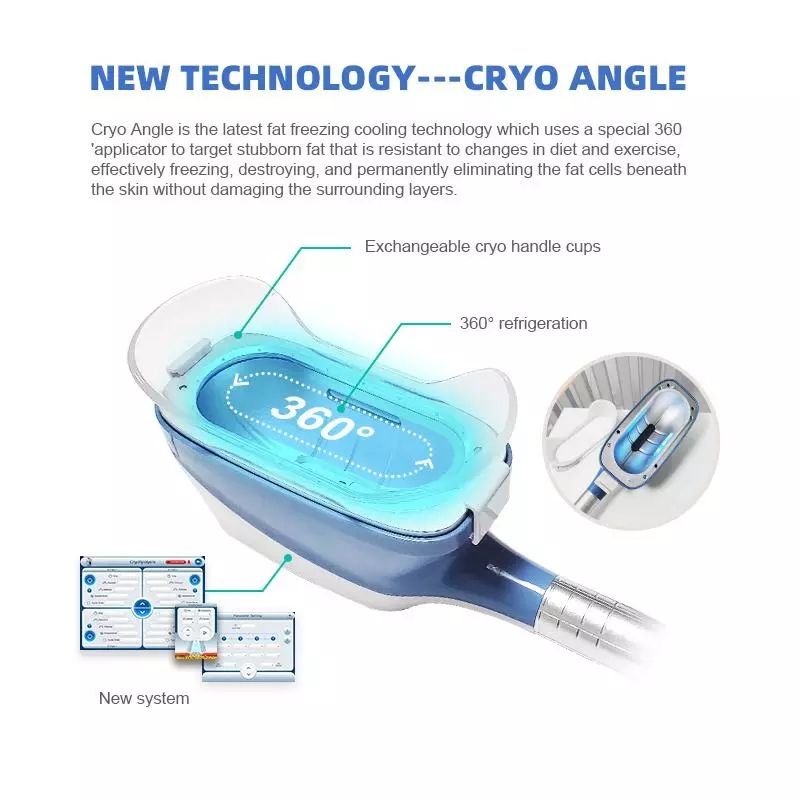 360° Lipolaser RF Cavitation Slimming Fat Freezing Machine