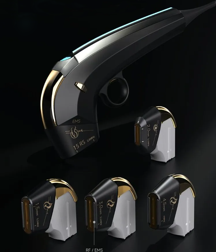 3 in 1 Hifu 360 Max Wrinkle Removal Lipo Hifu Body Slimming 25D Hifu Skin Tightening Machine Portable