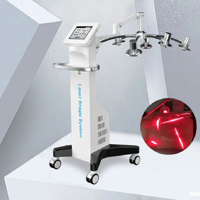 Non Invasive Lipo Slim 6D 635nm Red Light Therapy Cold Source Lipo Laser Body Shaping Slimming Machine for Commercial