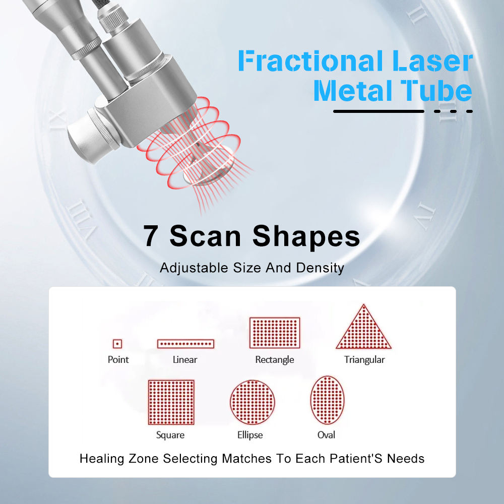 Portable 10600nm Fractional CO2 Laser Machine for Acne Scar Removal Skin Rejuvenation