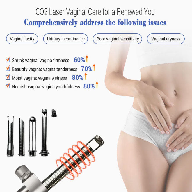 3 in 1 Fractional Laser Skin Rejuvenation Acne Scar Removal Vaginal Tightening CO2 Laser Machine