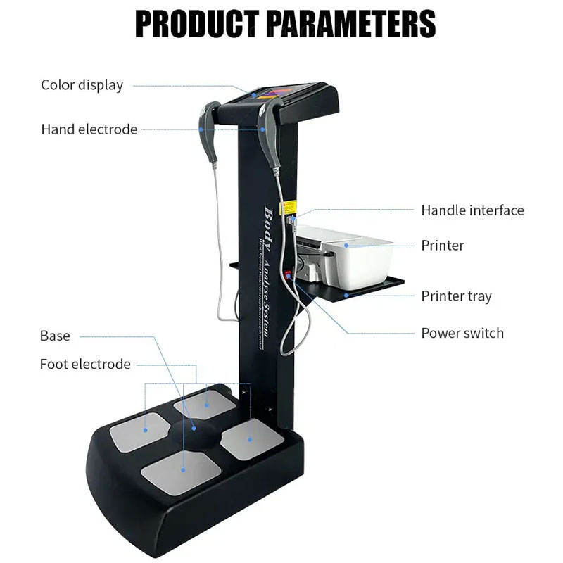Body Analyzer Fat Monitor Weight Measuring Human Body Fat Analyzer Smart Body Fat Scale Body Fat BMI Analyzer