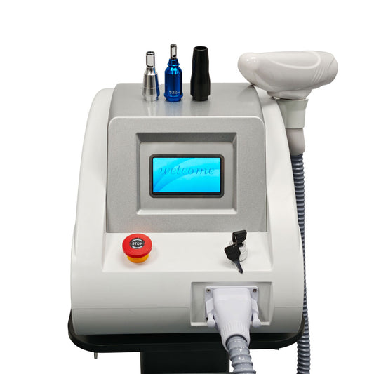 Portable 532Nm 1064Nm Q Switched Nd Yag Laser Tattoo Removal Carbon Peeling Beauty Machine