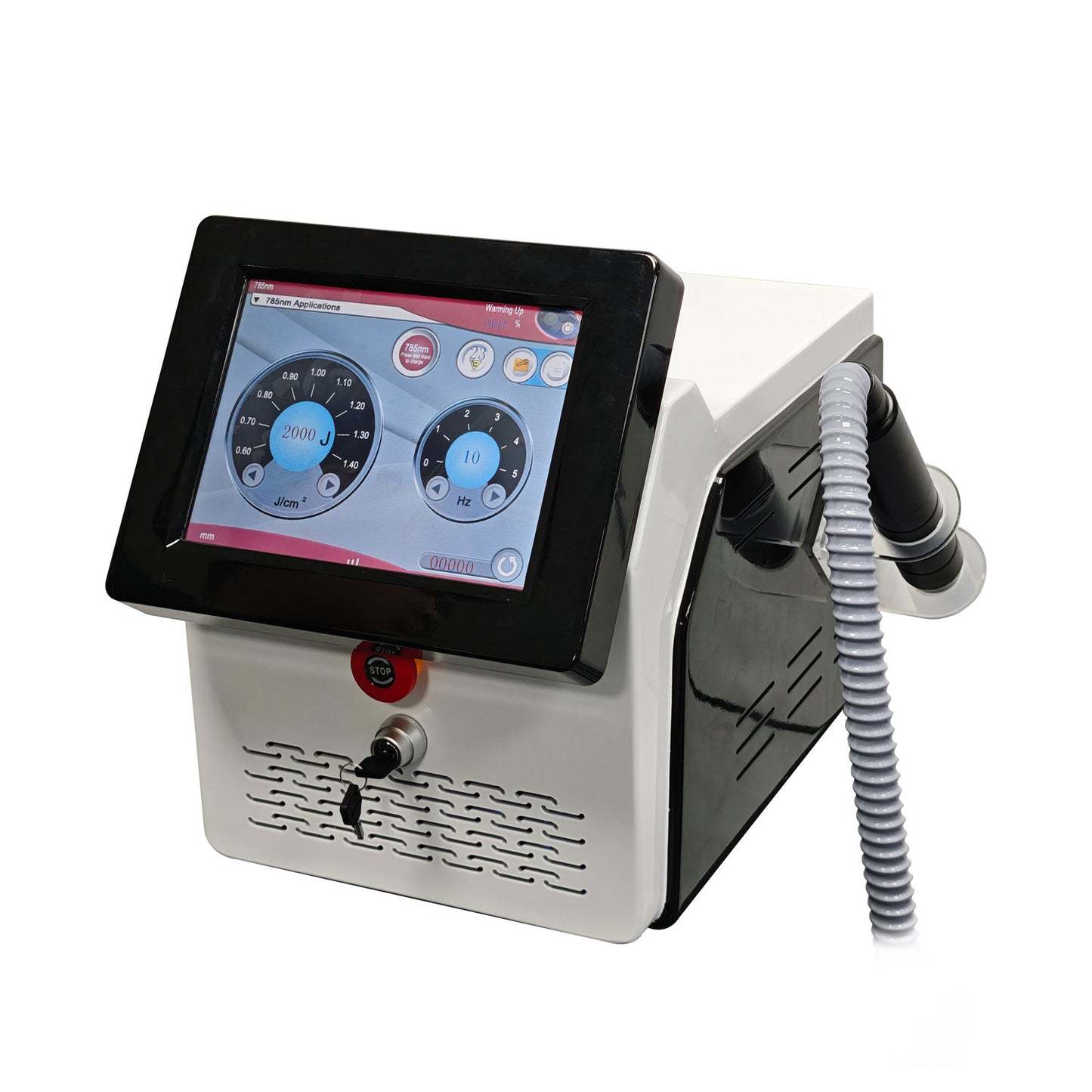Portable Q Switched Nd Yag Laser 1064nm 532nm Tattoo Removal Carbon Peeling Pigmentation Removal Machine