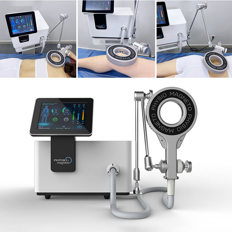 High Power Physiotherapy Equipment Rehabilitation Used Exercise Transduction Therapy Pulse Stimulation Extracorporeal Electro Magnetic Therapy Machine