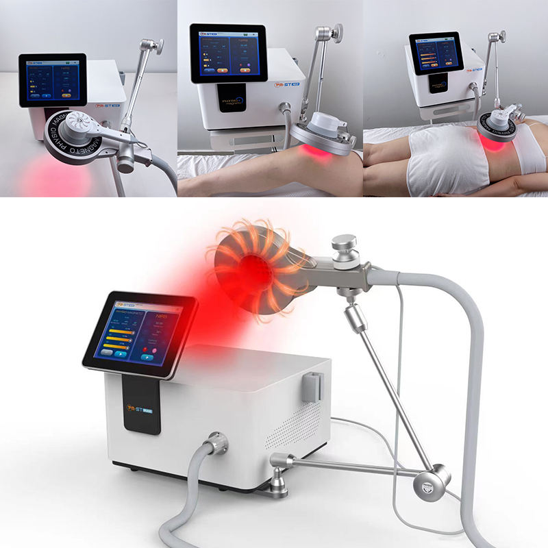 High Power Physiotherapy Equipment Rehabilitation Used Exercise Transduction Therapy Pulse Stimulation Extracorporeal Electro Magnetic Therapy Machine