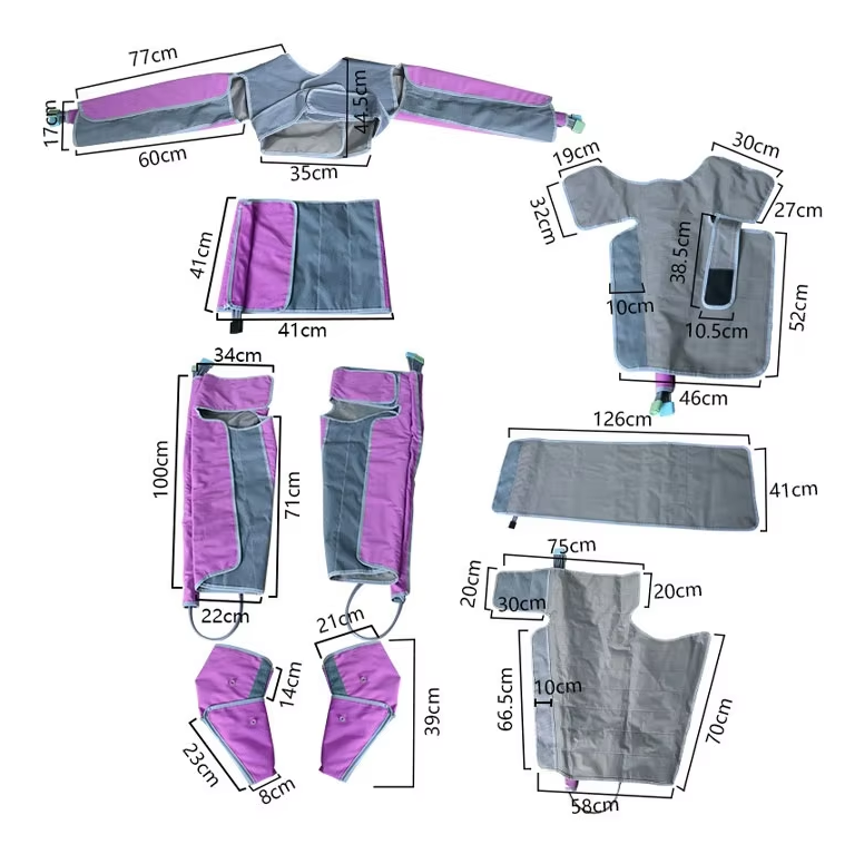 Air Pressure Pressotherapy Lymphatic Drainage Body Slimming Suit Professional Pressotherapy Equipment for Weight Loss