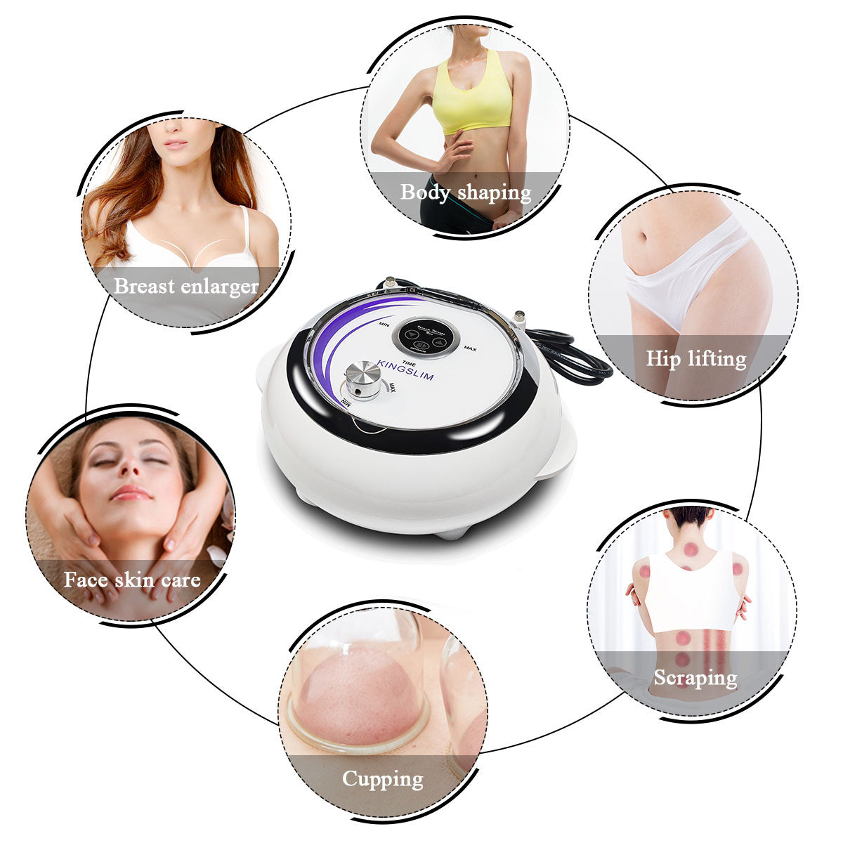 Vacuum Therapy Machine Guasha Cupping Massage Device
