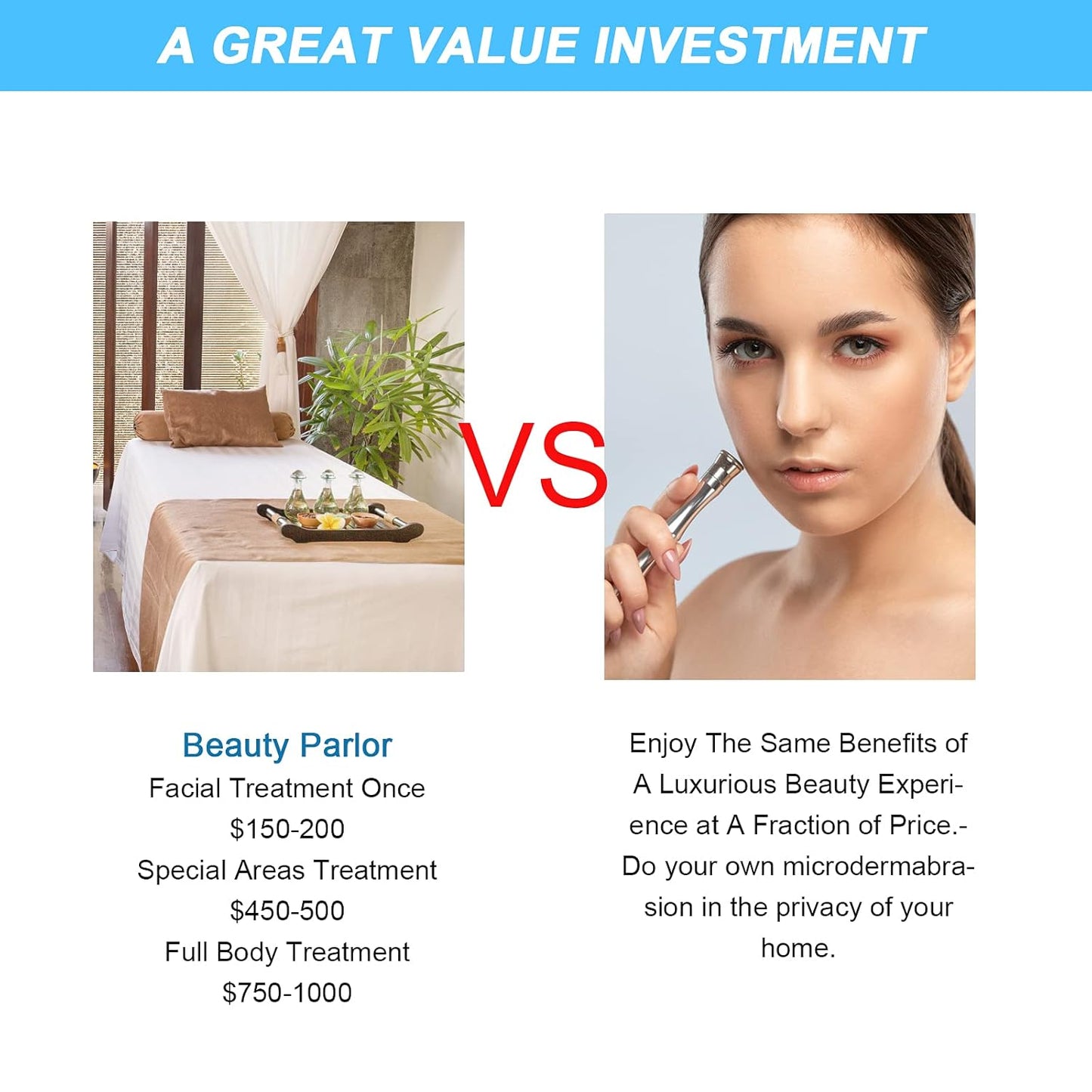 2 in 1 Diamond Microdermabrasion Machine Professional Blackhead Removal Equipment