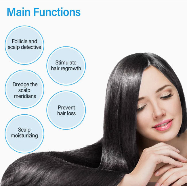 5 in 1 Hair Loss Treatment Laser Hair Growth Machine with Hair Scalp Analyzer