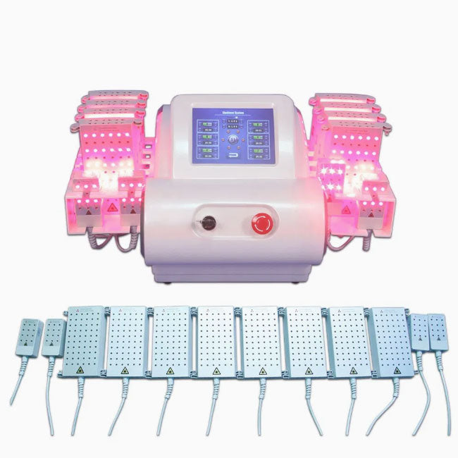 528 diode lamps 4 Wavelengths 4D Lipolaser Fat Loss and Body Shaping Machine
