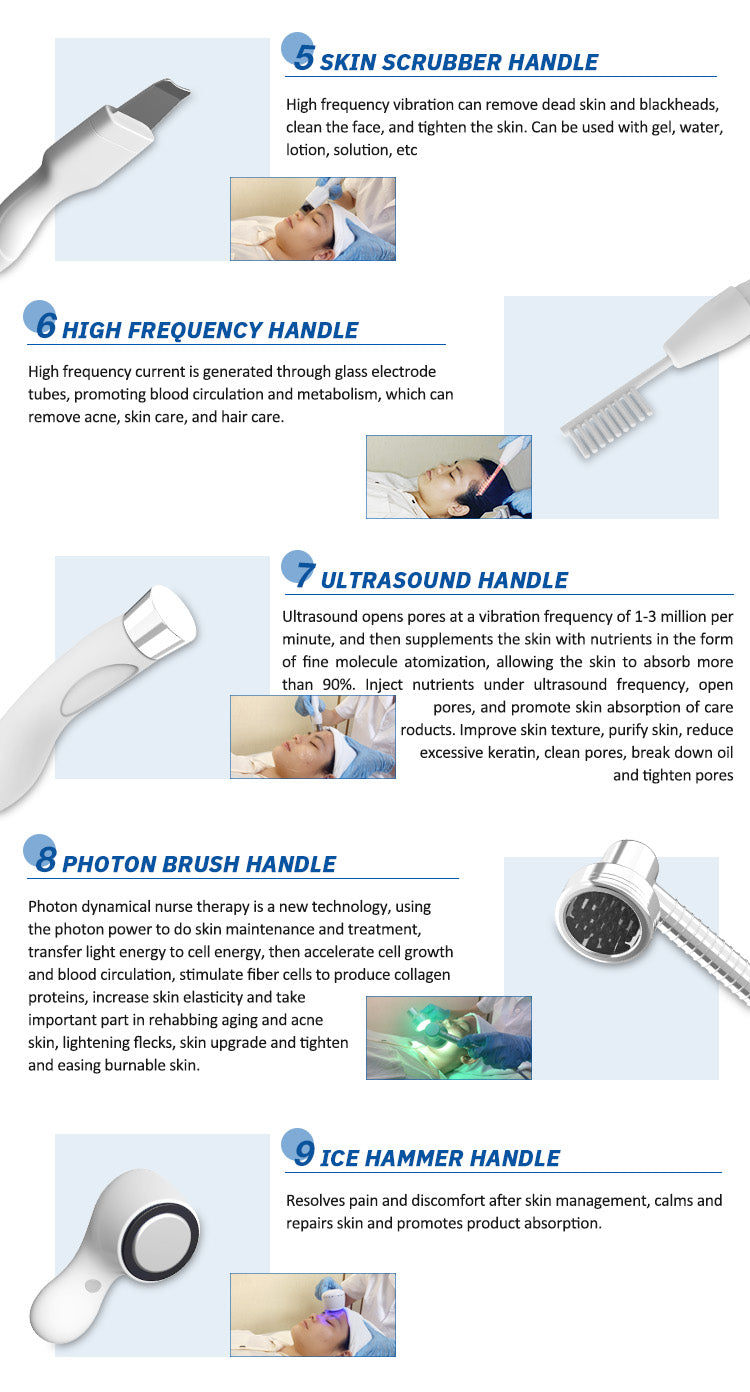 Hydro Dermabrasion SPA Oxygen Skin Care Beauty Machine